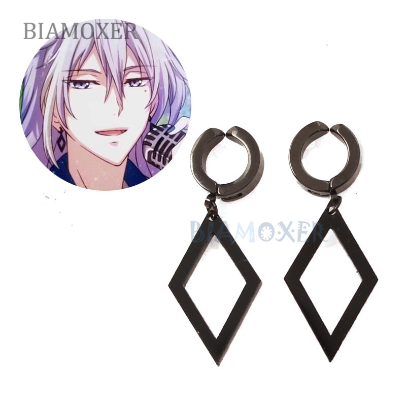 Cosplay Anime Yuki - Idolish7 Yuki Cosplay Earrings Ear Clip