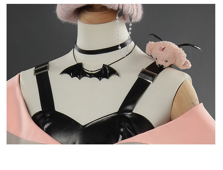 Anime Cosplay Lolita - Akiyama Lolita Devil Cosplay Dress with