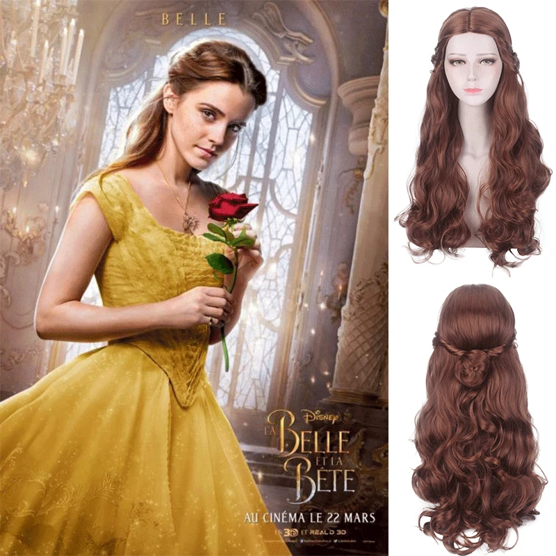 Anime Cosplay Makeup - Beauty and Beast Cosplay Wig Belle