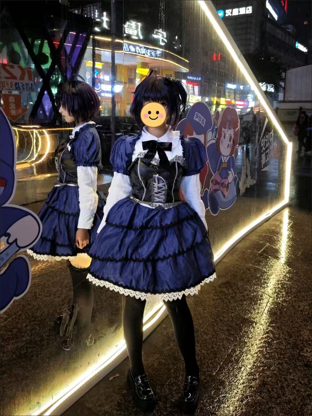 Anime Cosplay Lolita - Rikka Takanashi Cosplay Costume Chūnibyō Demo