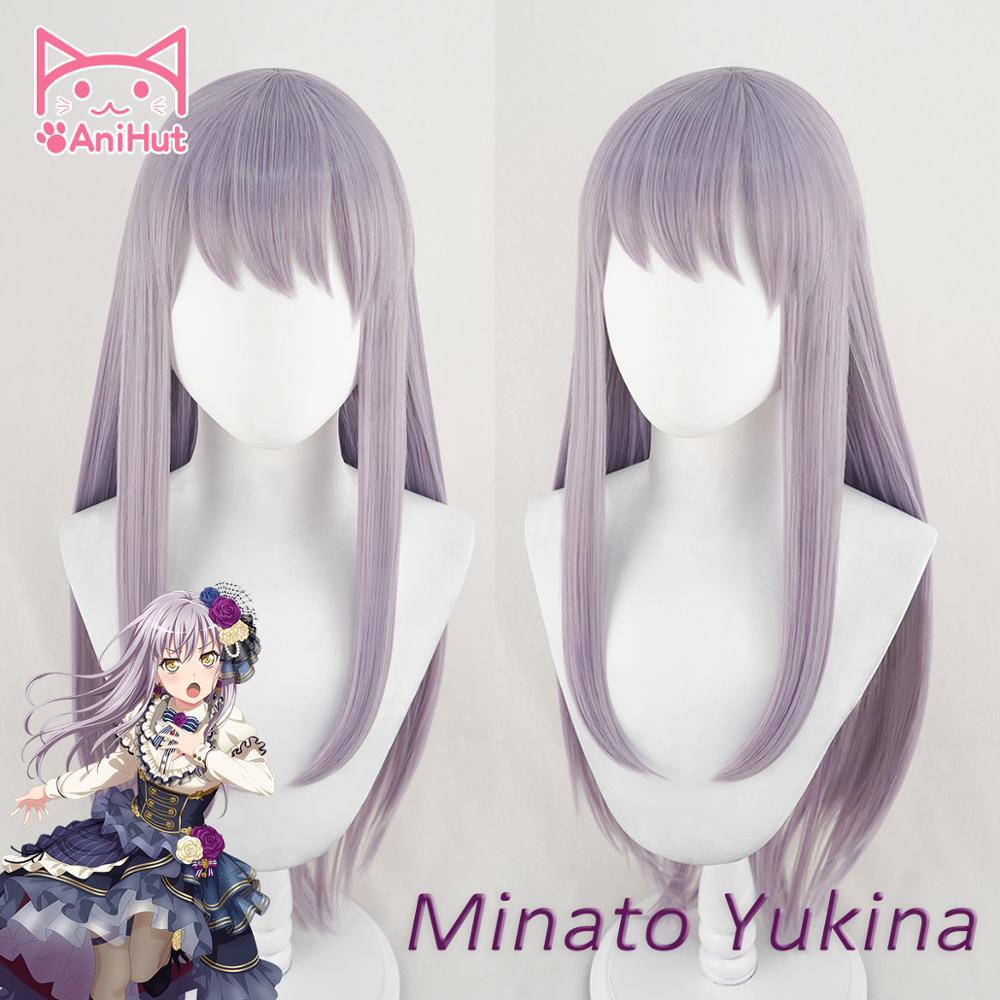 Cosplay Anime Yuki - 【AniHut】Minato Yukina Wig BanG Dream! Cosplay