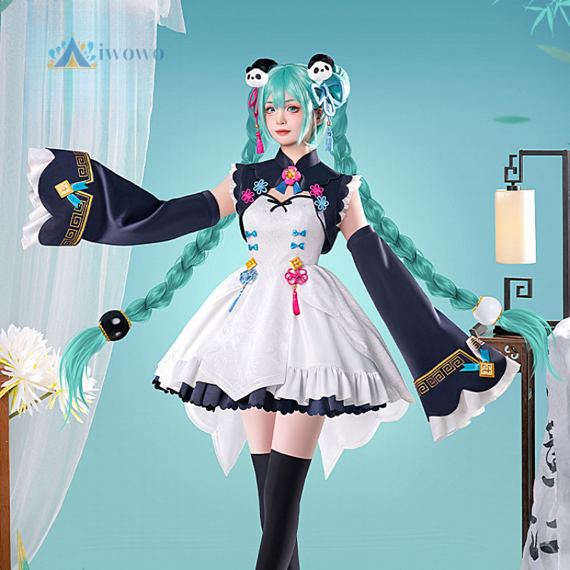 Anime Cosplay Dress For Women - Anime Project Sekai Cosplay Miku Costume