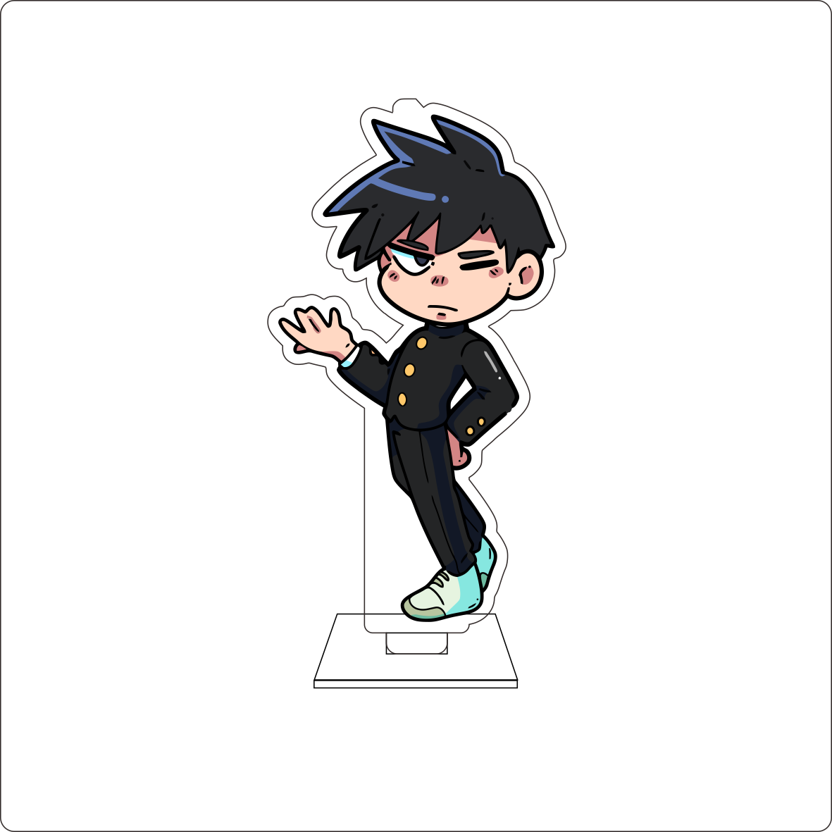 10CM Anime Mobu Saiko Hyaku Co - Anime Cosplay Sus ulasan dan harga