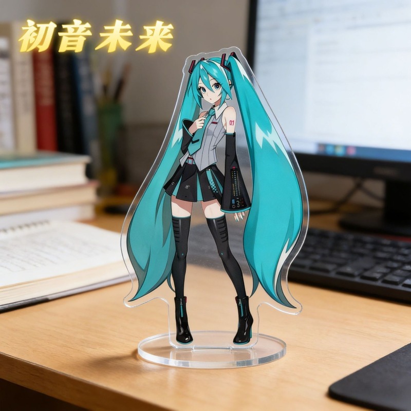 Hatsune Miku 10cm Acrylic Stan - Anime Cosplay And Costumes ulasan dan harga