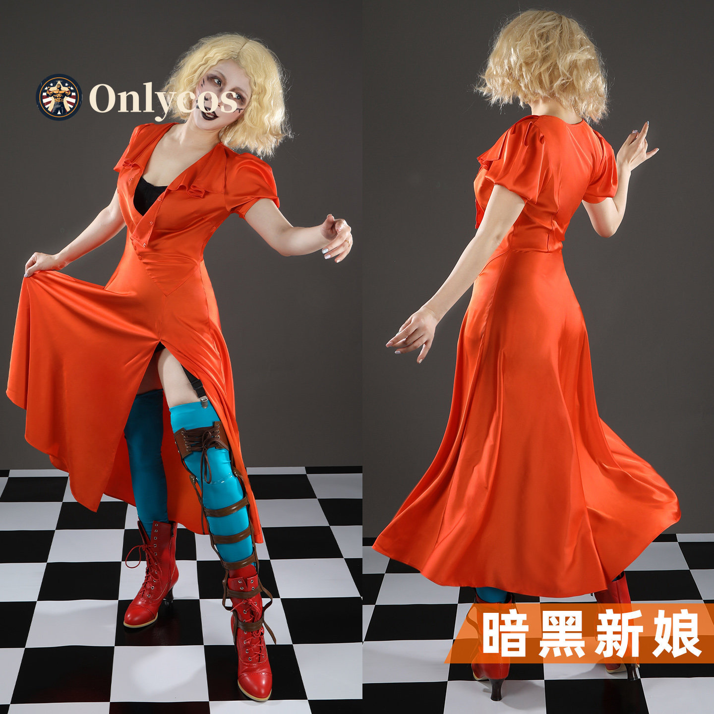 The Bride! Mary Shelley Cospla - Anime Cosplay Dress For Women ulasan dan harga