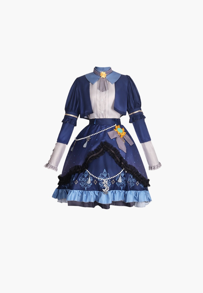 2025 PJSK Stars Colorful Dress - Anime Cosplay Dress For Women ulasan dan harga