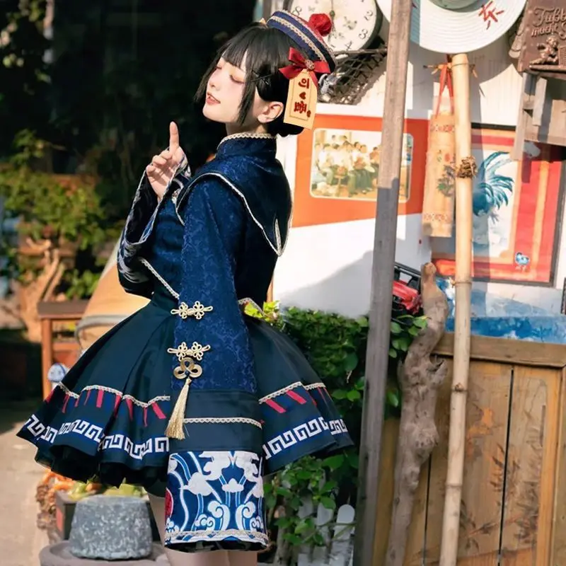 Lolita Chinese Style Sweet Dre - Anime Cosplay Lolita ulasan dan harga
