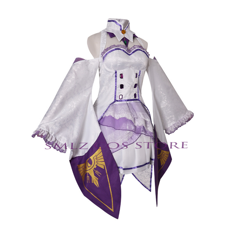 Emilia Cosplay Anime Re Zero K - Anime Cosplay Dress For Women ulasan dan harga