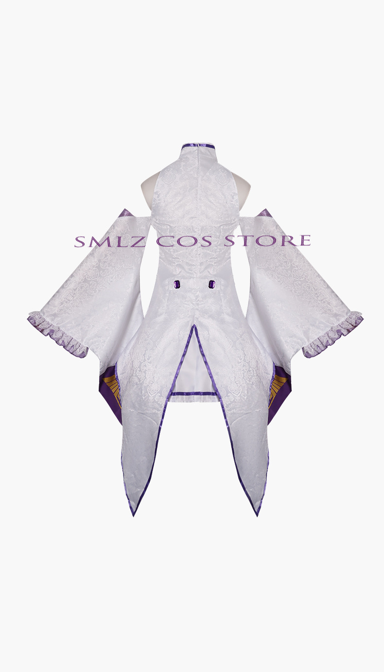 Emilia Cosplay Anime Re Zero K - Anime Cosplay Dress For Women ulasan dan harga