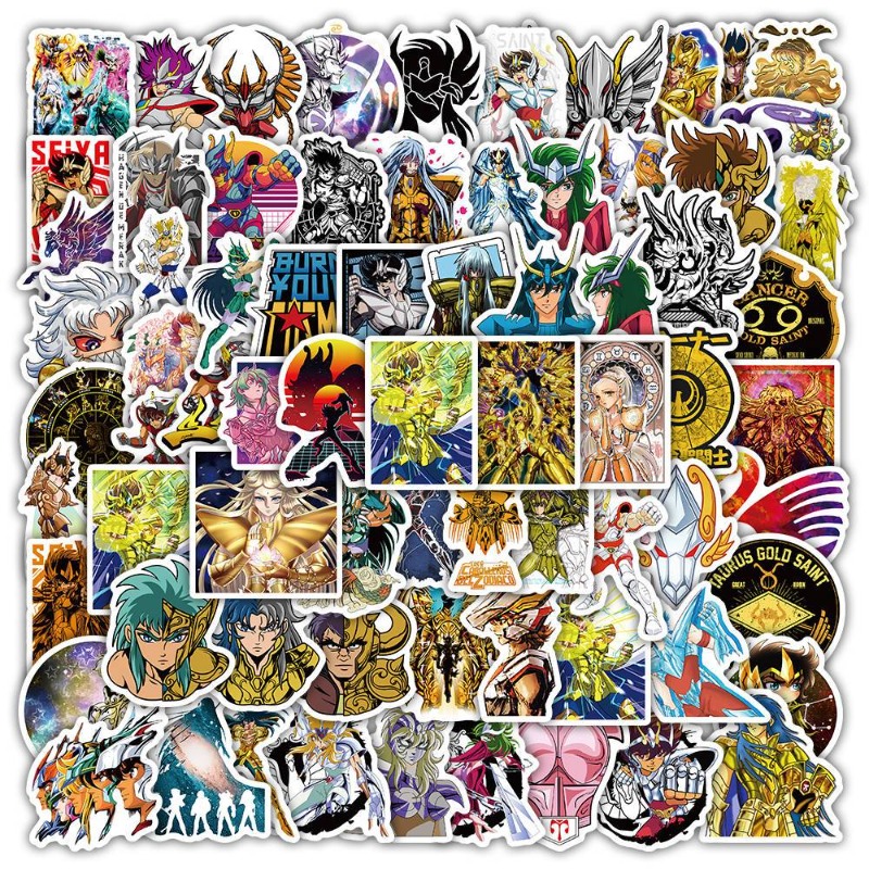 101Pcs Saint Seiya Anime Stick - Anime Cosplay And Costumes ulasan dan harga