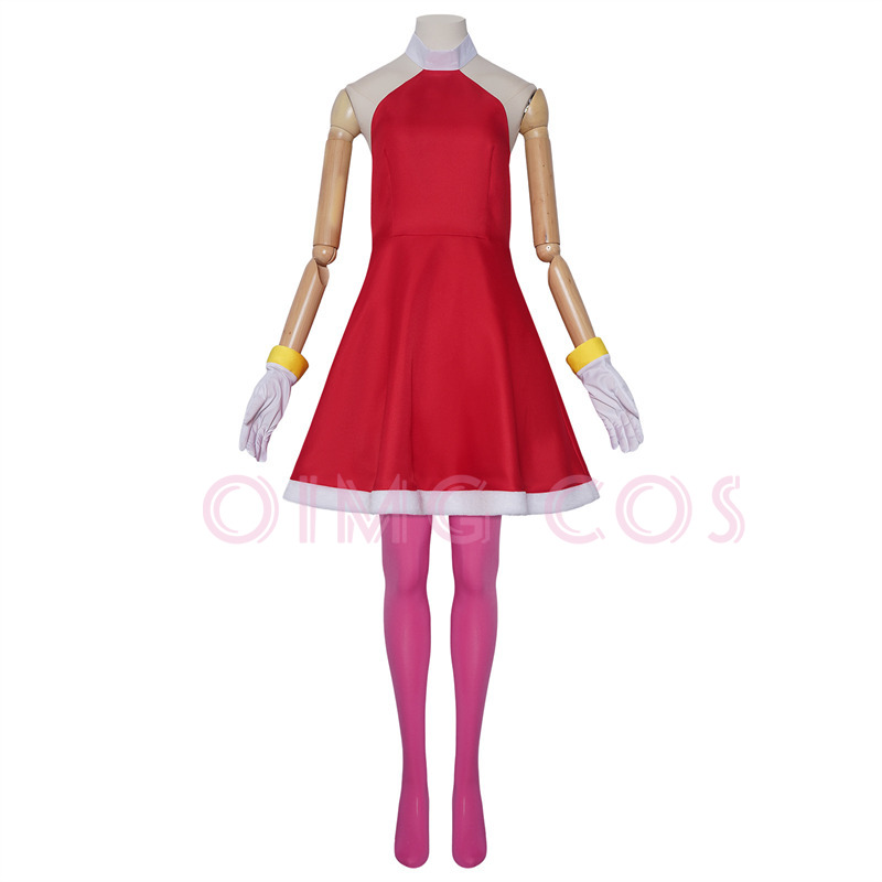 Amy Rose Cosplay Costume Adult - Anime Cosplay Dress For Women ulasan dan harga