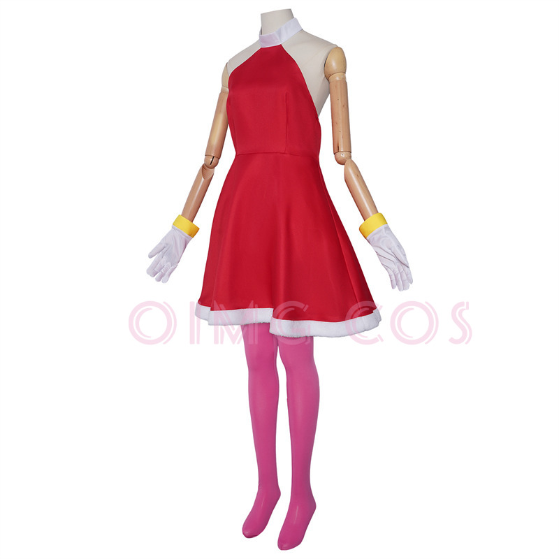 Amy Rose Cosplay Costume Adult - Anime Cosplay Dress For Women ulasan dan harga