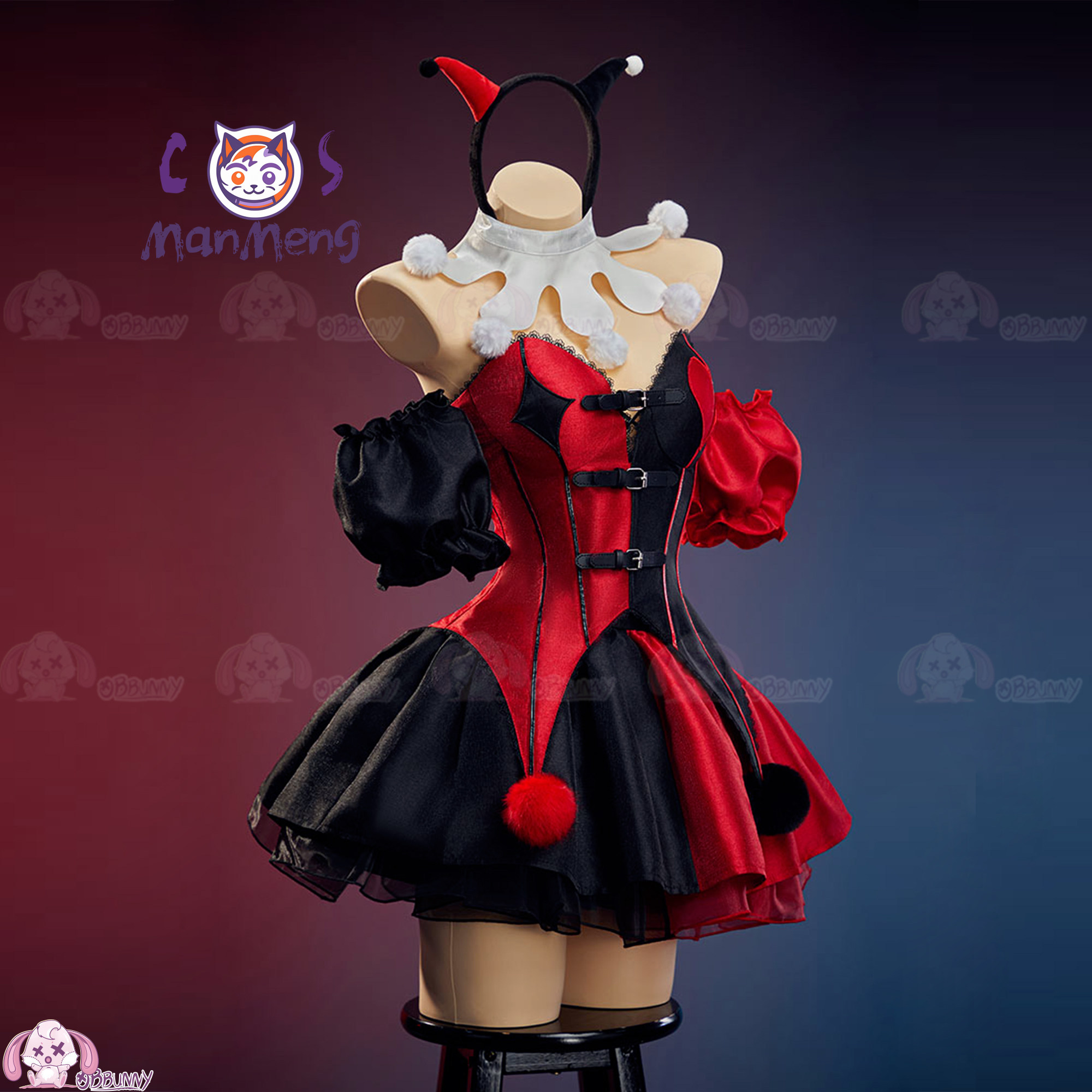 New Clown Gothic Lolita Waist  - Anime Cosplay Lolita ulasan dan harga