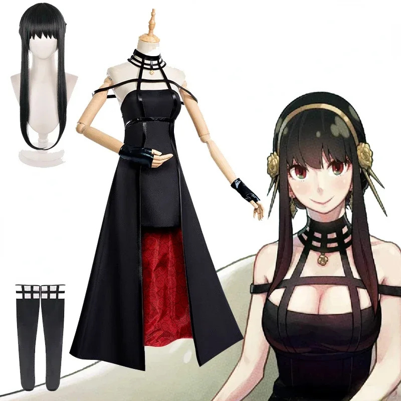 Spy Family Yor Forger Cosplay  - Spy Family Outfit ulasan dan harga