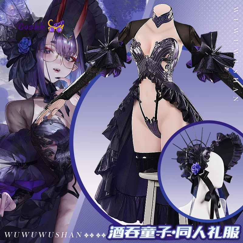 New Shuten Douji Cosplay Game  - Anime Cosplay Dress For Women ulasan dan harga