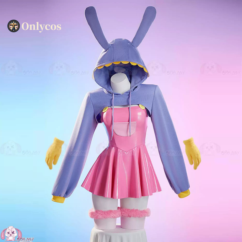 The Amazing Digital Circus Jax - Anime Cosplay Dress For Women ulasan dan harga