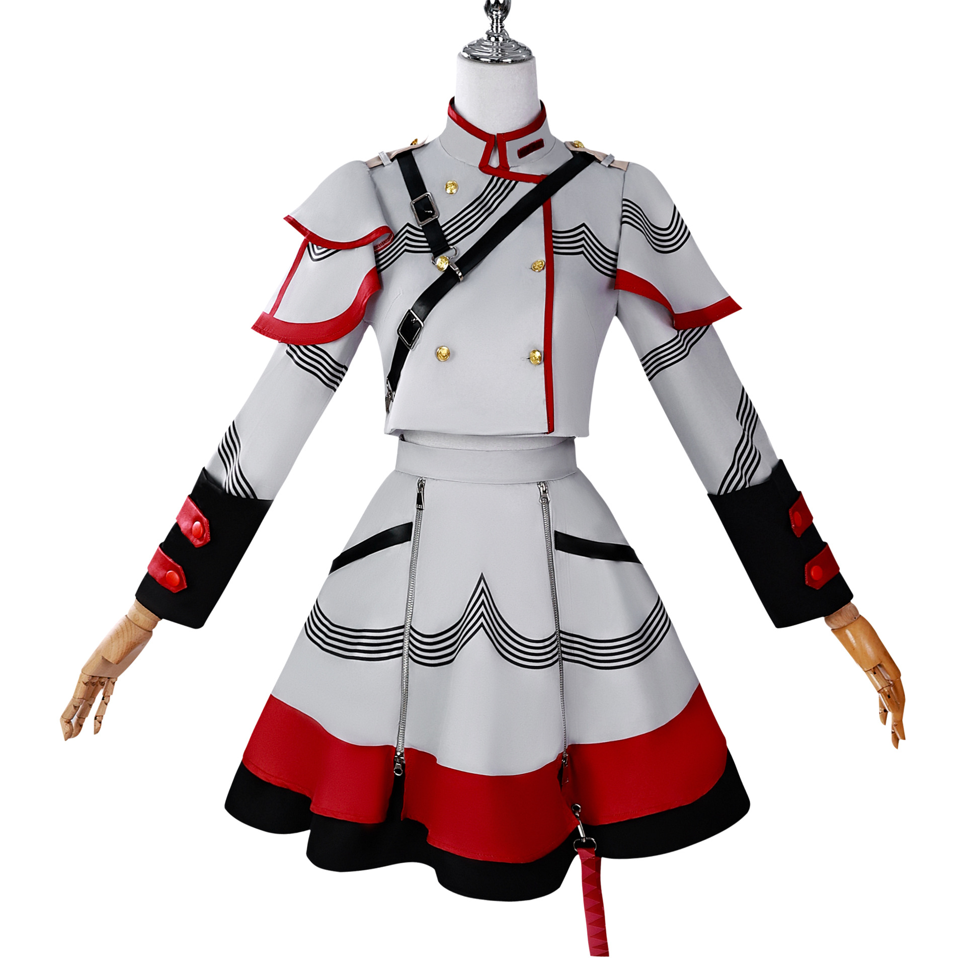 Kasane Teto cosplay costume ad - Anime Cosplay Makeup ulasan dan harga