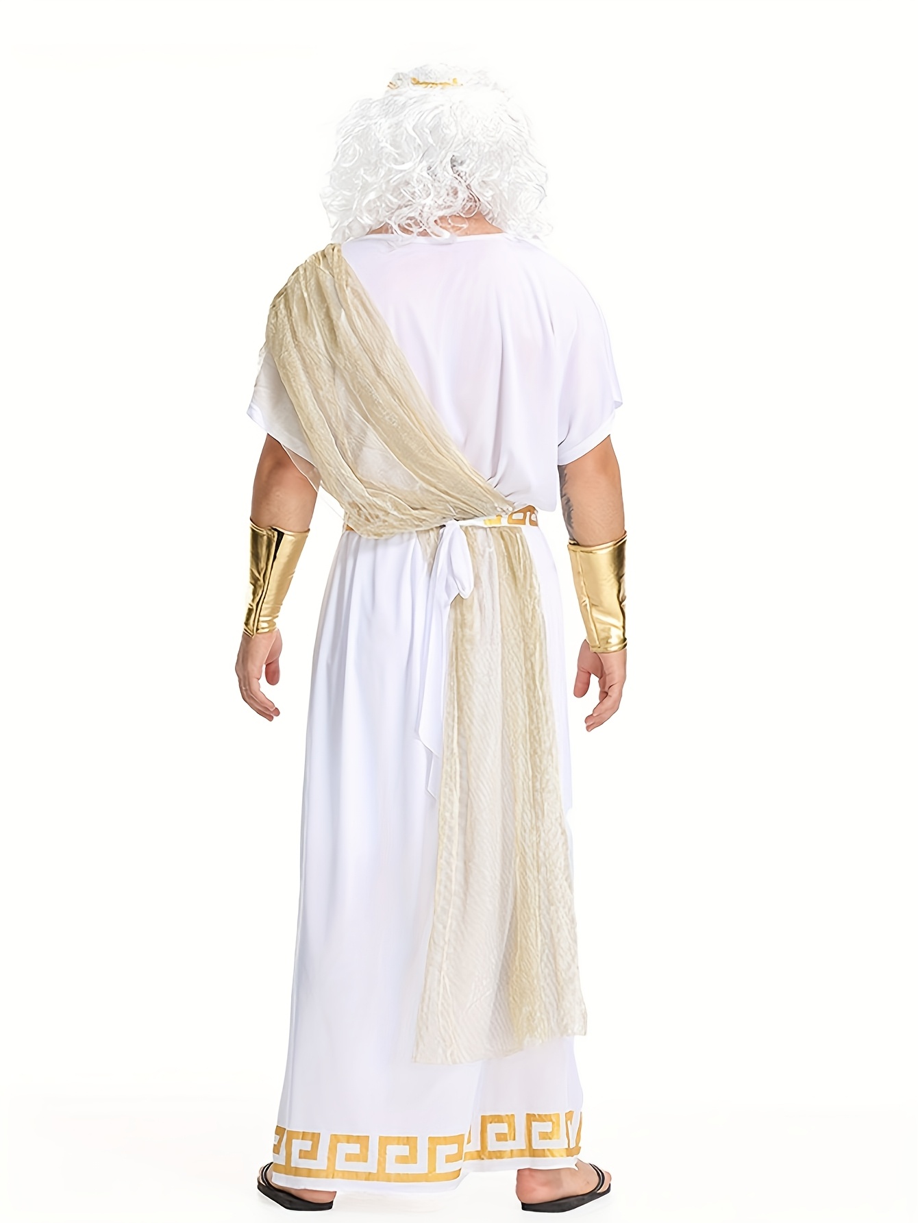 Men Zeus Greek God Costume Anc - Anime Cosplay And Costumes ulasan dan harga