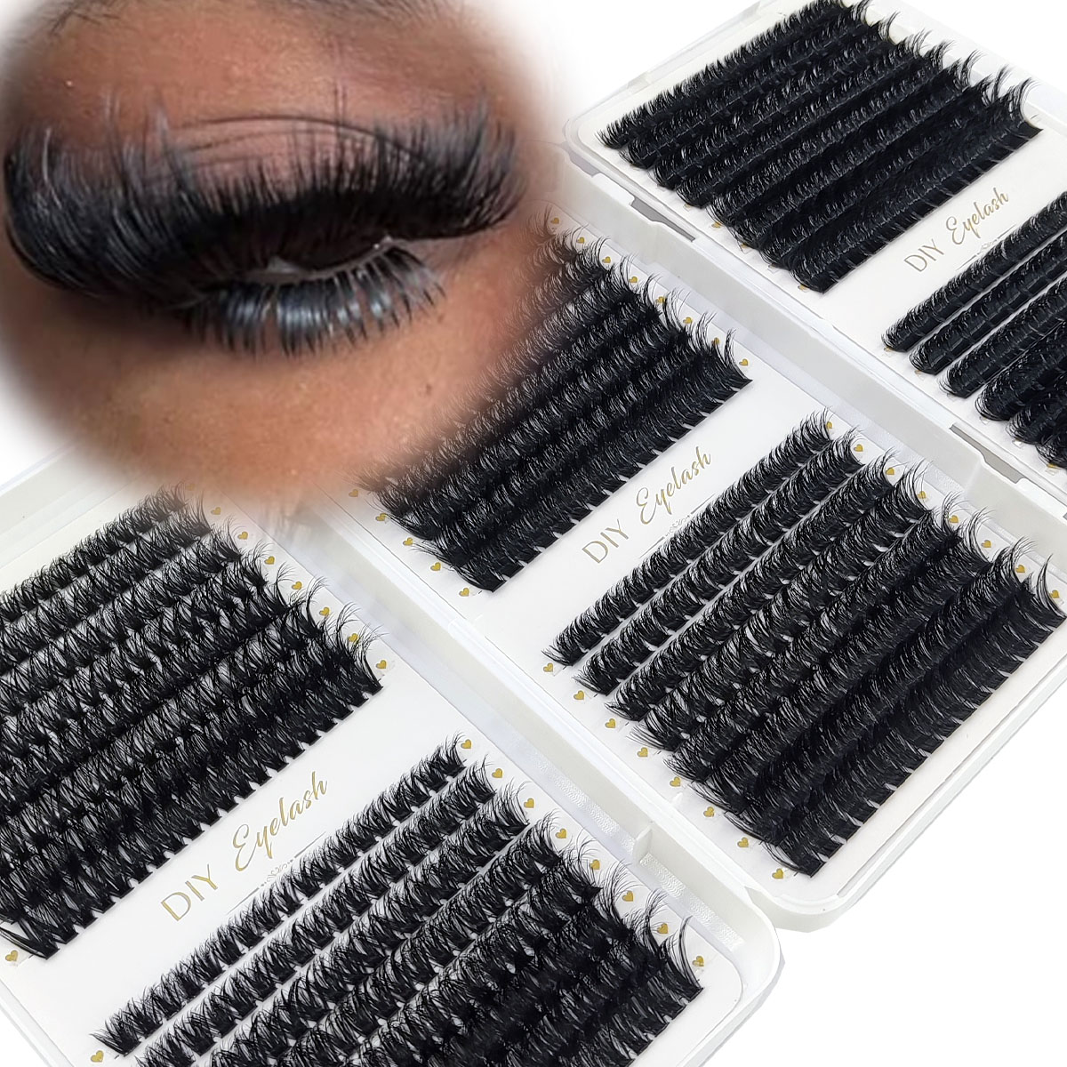 HBZGTLAD 200D-60D Bottom and P - Anime Cosplay Lashes ulasan dan harga