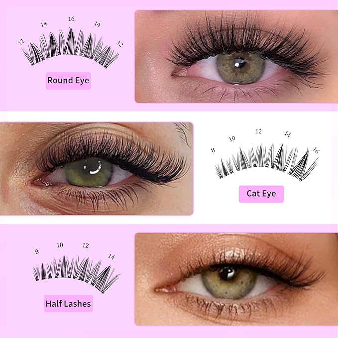 WINKLURE Manga Lash Clusters K - Anime Cosplay Lashes ulasan dan harga