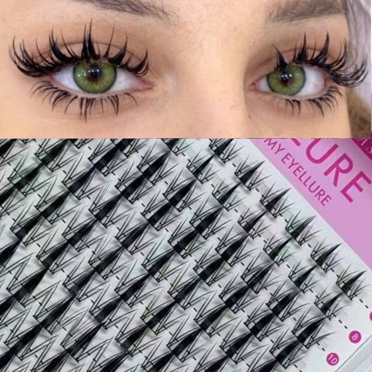WINKLURE Manga Lash Clusters K - Anime Cosplay Lashes ulasan dan harga