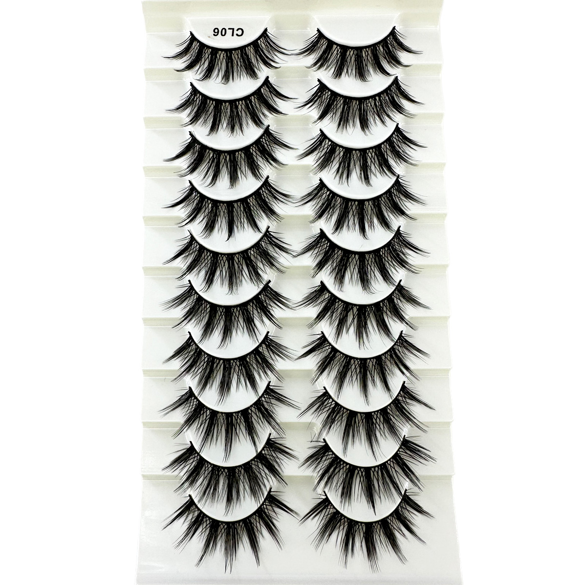 New 10pairs Eyelashes Manga La - Anime Cosplay Lashes ulasan dan harga