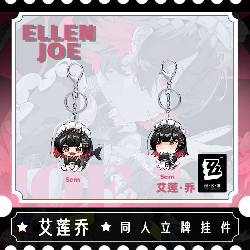 7CM 5CM Zenless Zone Zero Elle - Cosplay Zone Anime Friends ulasan dan harga