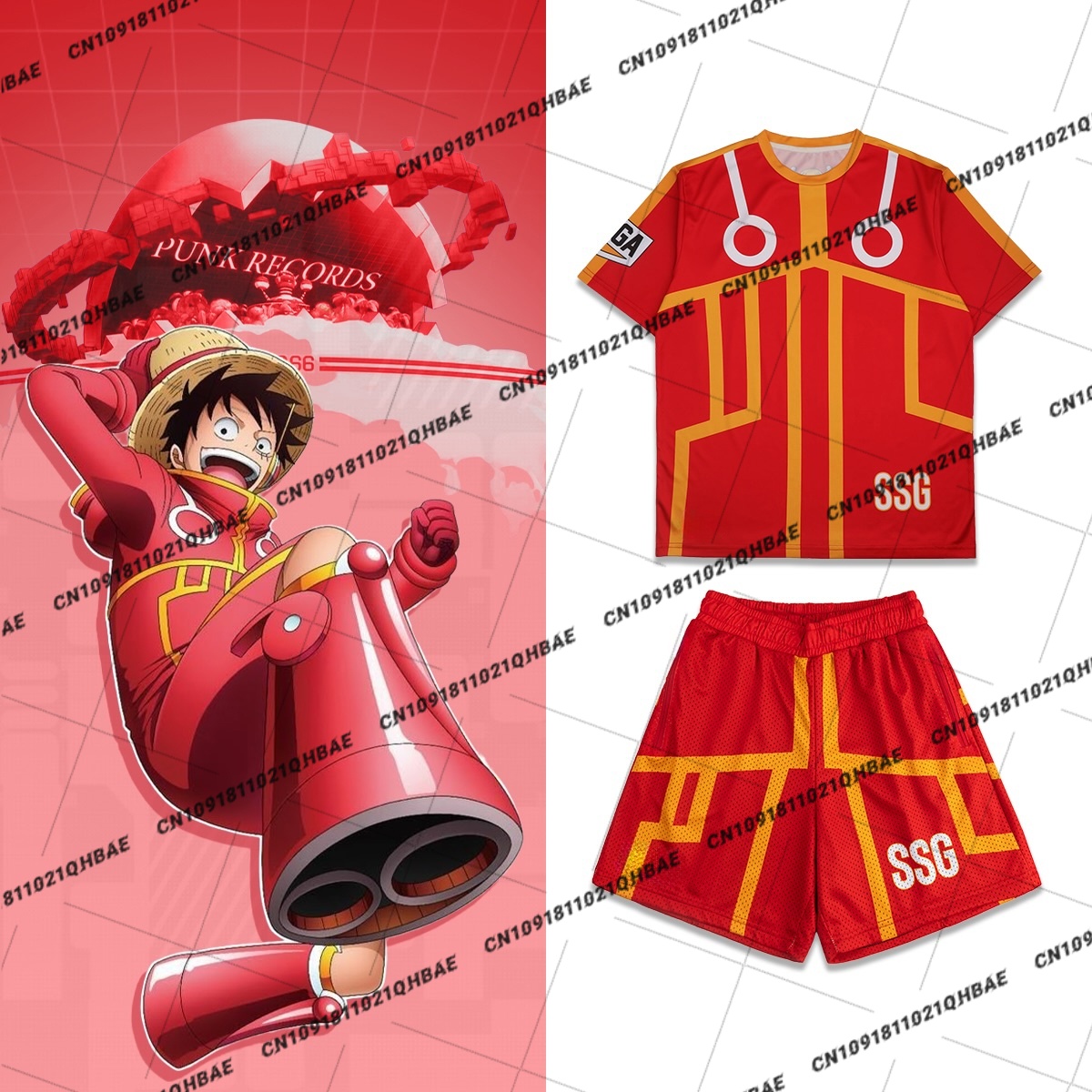 New Egghead Island Monkey D. L - Anime Cosplay And Costumes ulasan dan harga