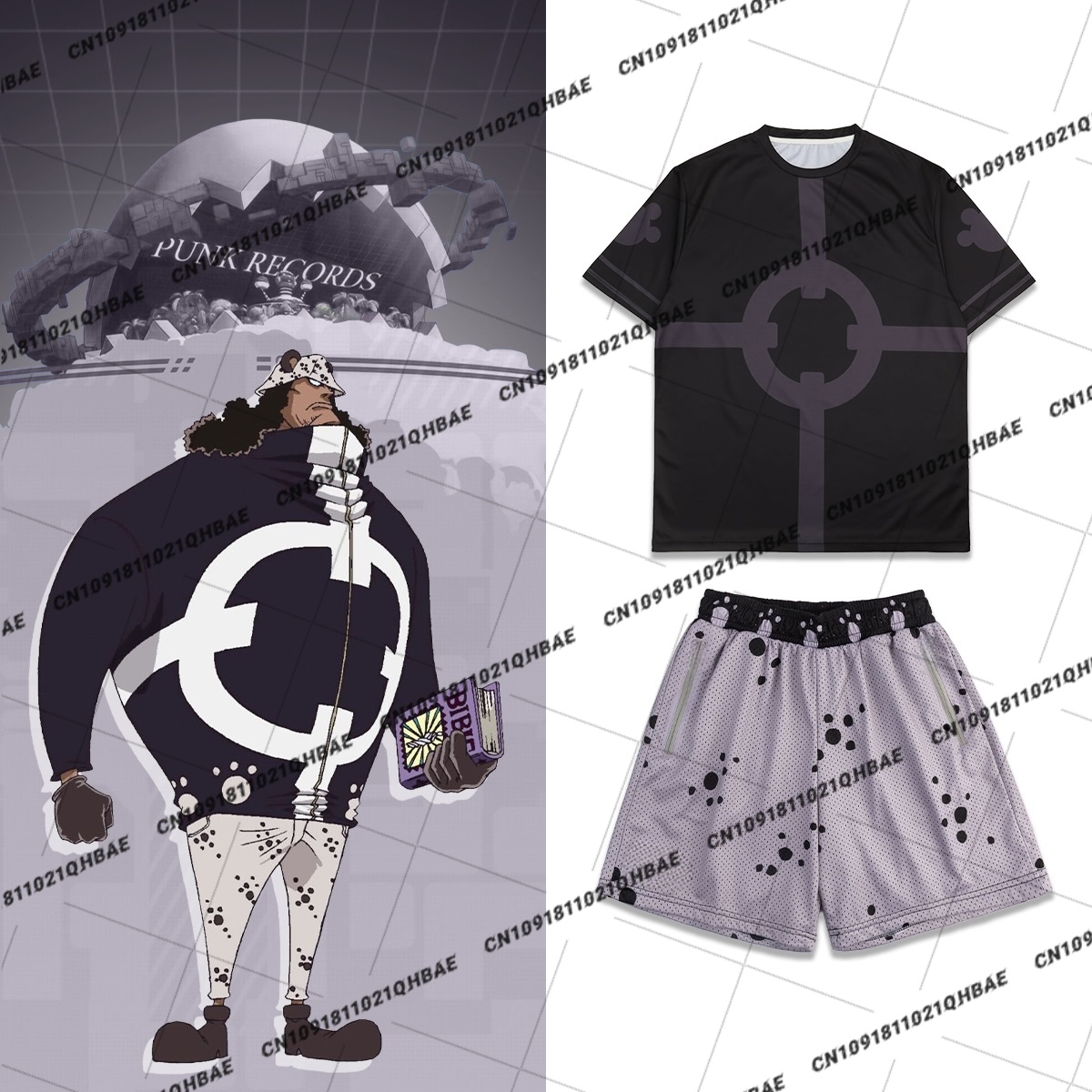 New Egghead Island Bartholemew - Anime Cosplay And Costumes ulasan dan harga