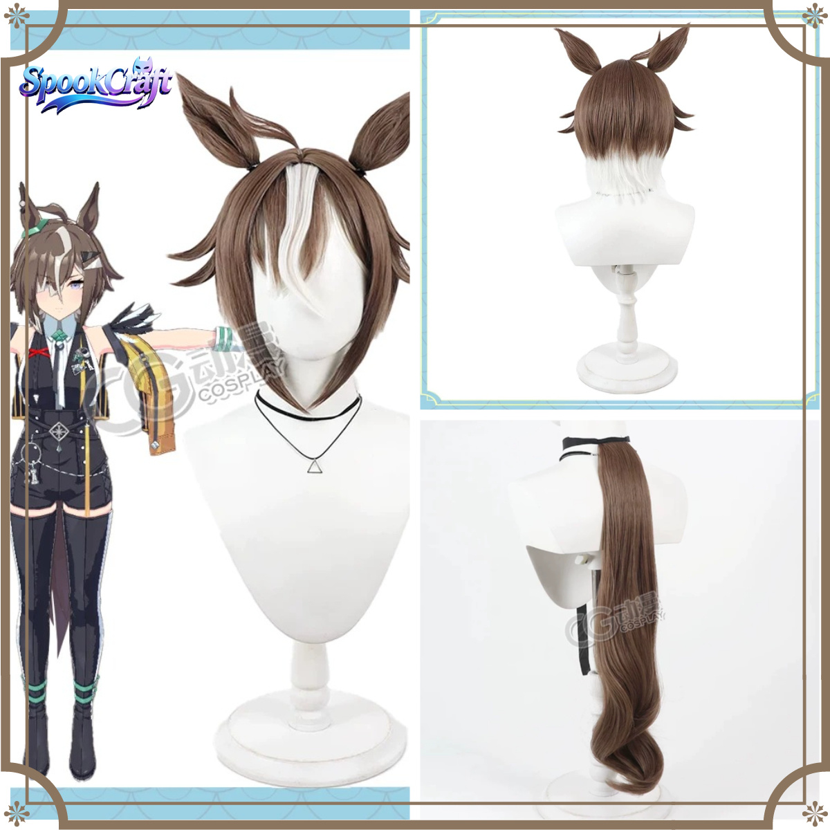 New Umamusume Rulership Cospla - Anime Cosplay Long Hair ulasan dan harga