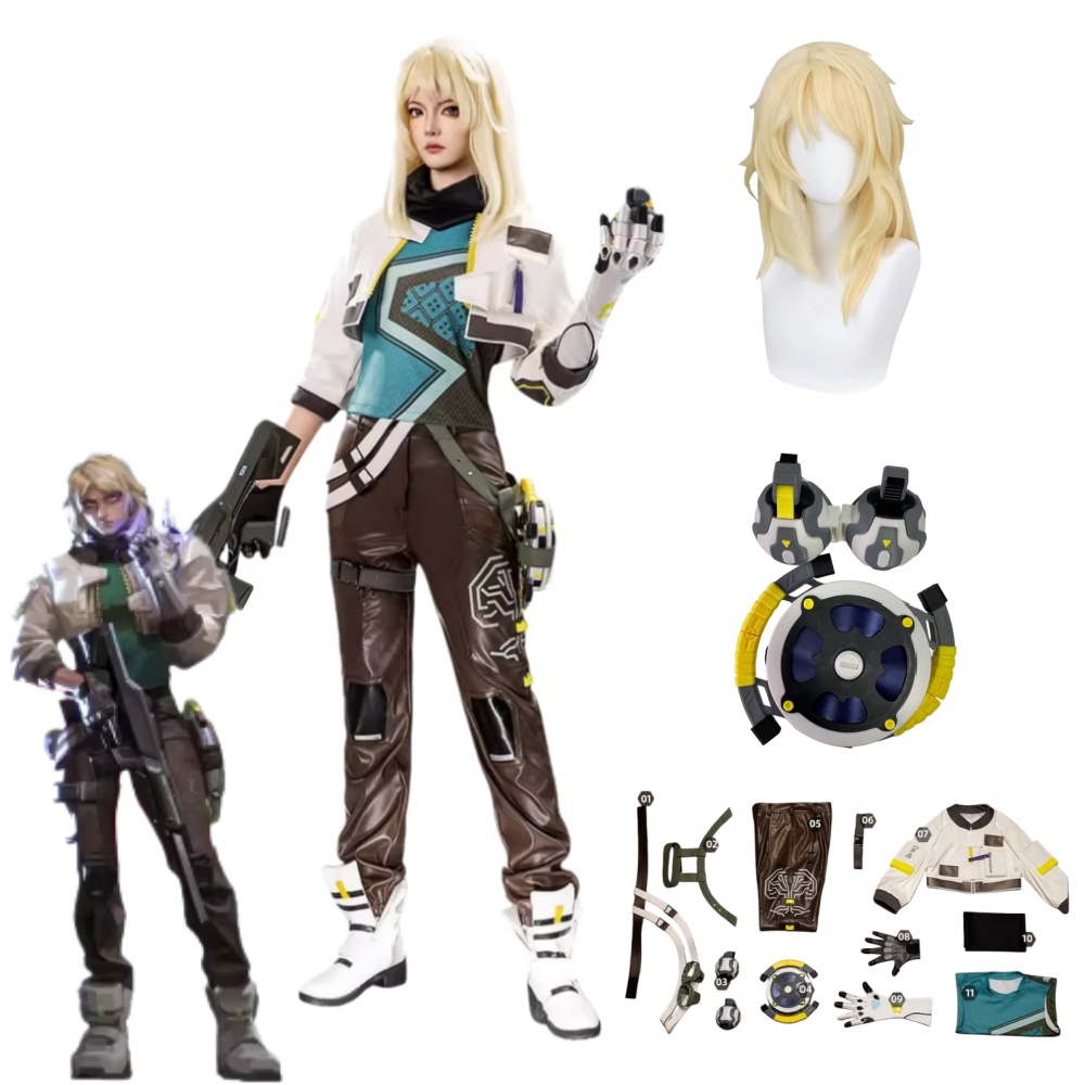 Deadlock Cosplay Costume Props - Anime Cosplay Women ulasan dan harga