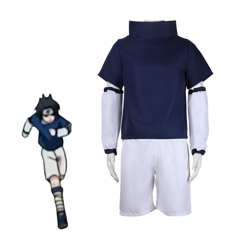 Anime Uchiha Sasuke Cosplay Co - Anime Cosplay Kid ulasan dan harga