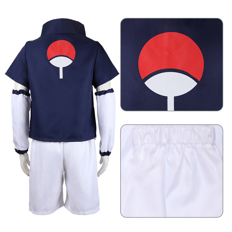 Anime Uchiha Sasuke Cosplay Co - Anime Cosplay Kid ulasan dan harga