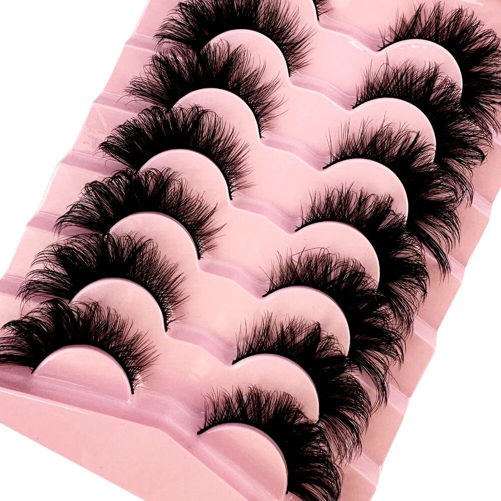 NEW Cat Eye Eyelashes 5D Natur - Anime Cosplay Lashes ulasan dan harga