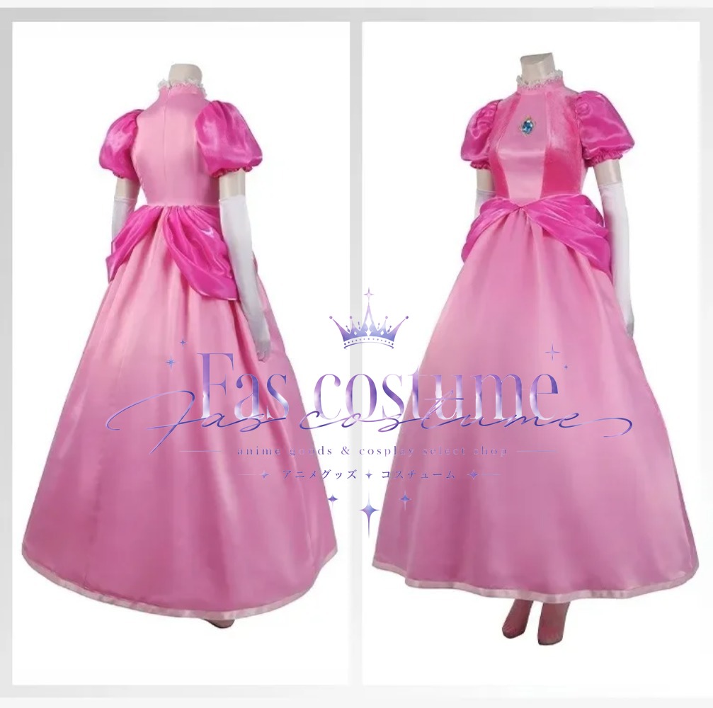 Princess Peach Cosplay Costume - Anime Cosplay Lolita ulasan dan harga