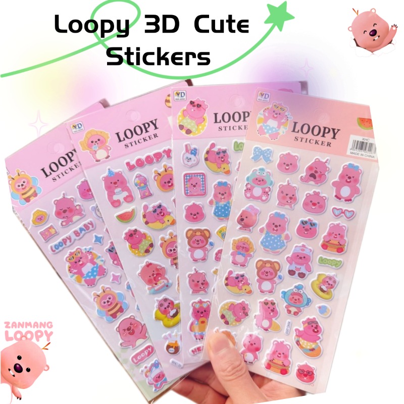 New Pororo Anime Cute Loopy 3D - Anime Cosplay And Costumes ulasan dan harga