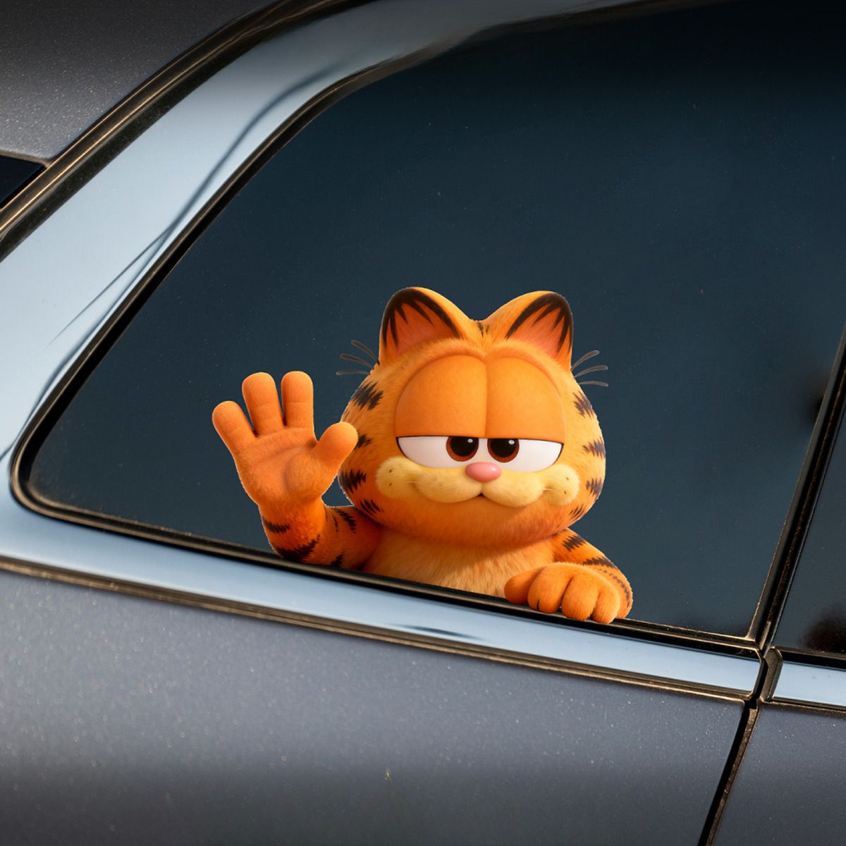 Cute Garfield Cartoon Vinyl St - Anime Cosplay And Costumes ulasan dan harga