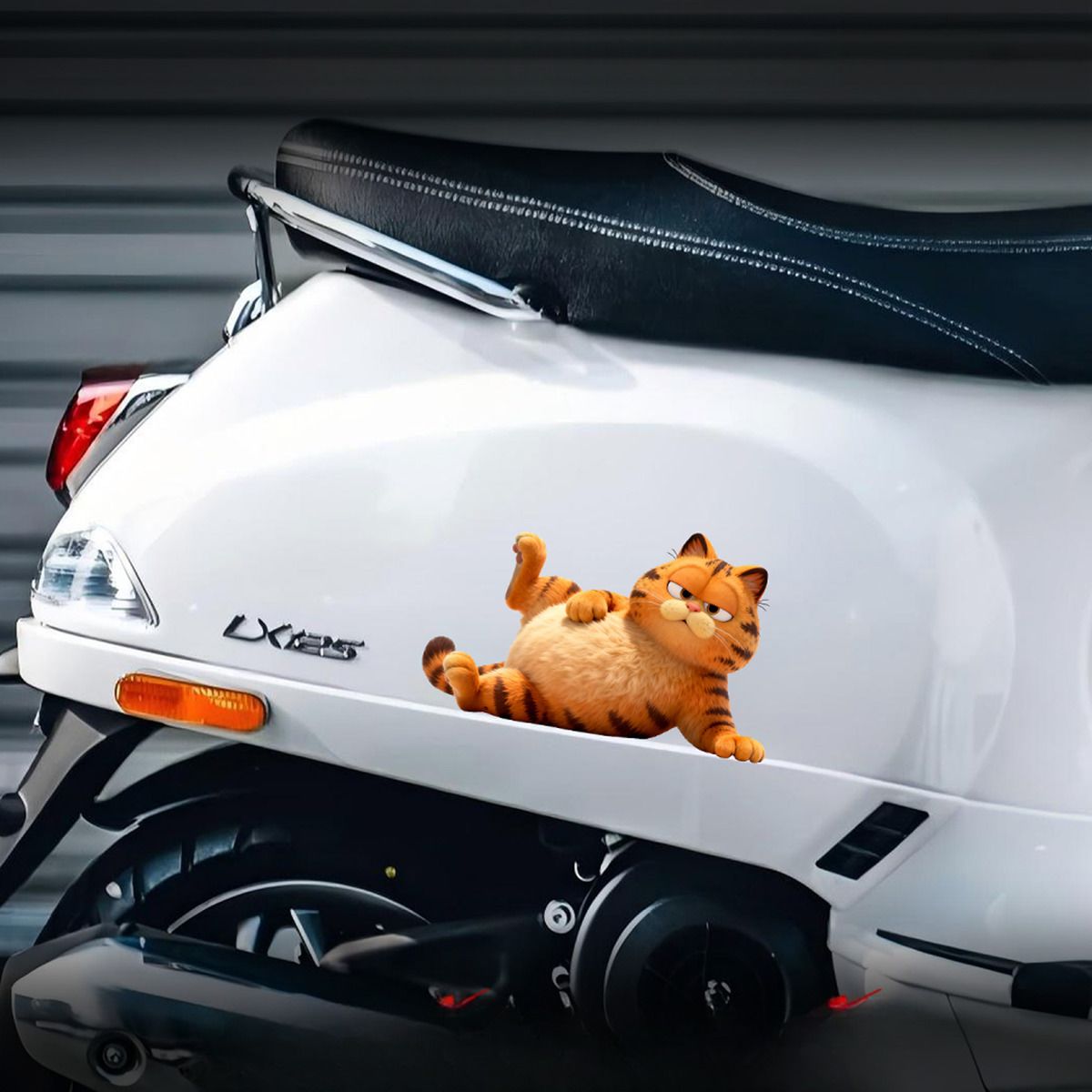 Cute Garfield Cartoon Vinyl St - Anime Cosplay And Costumes ulasan dan harga