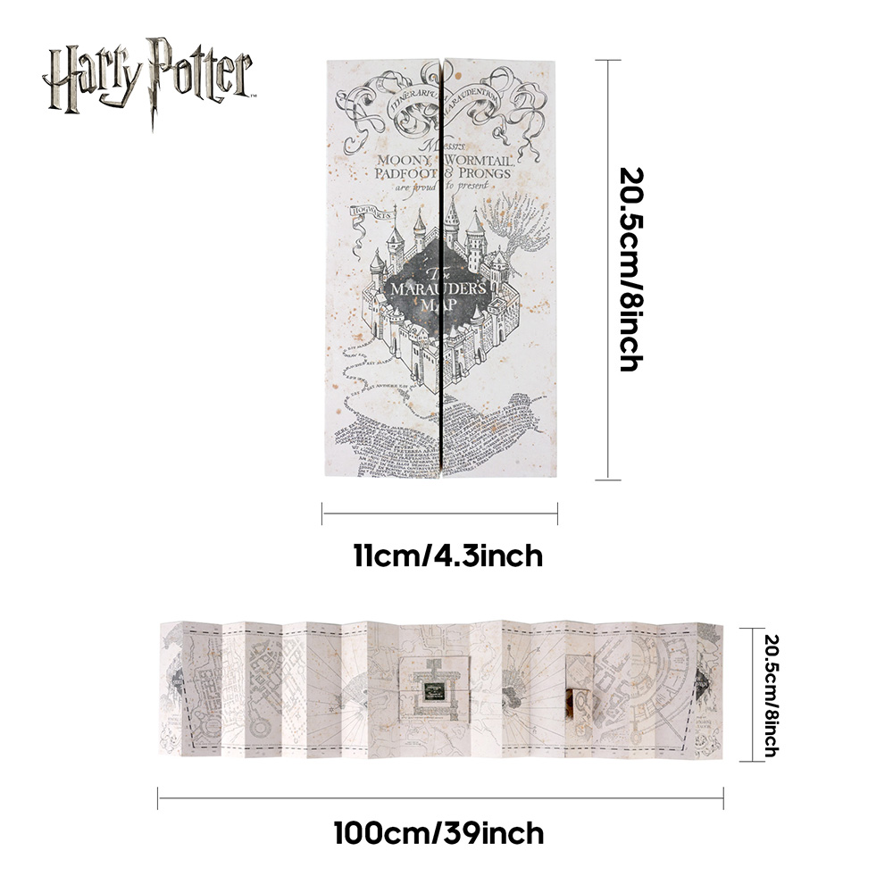 1PC Map Of The Marauder's Scho - Anime Cosplay And Costumes ulasan dan harga