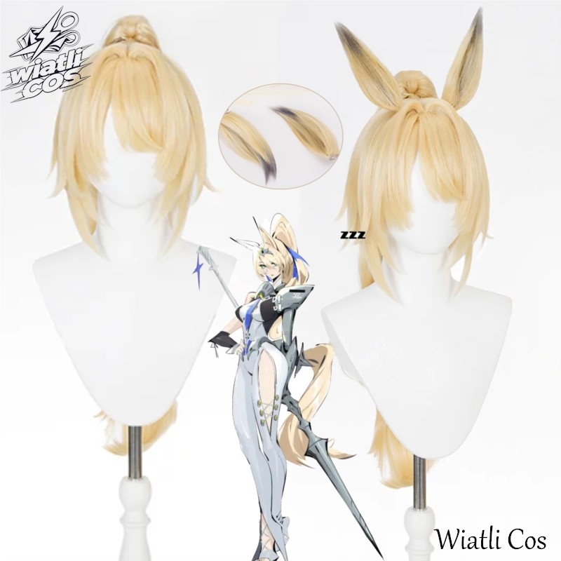 Game Zzz Zenless Zone Zero Sig - Anime Cosplay Long Hair ulasan dan harga
