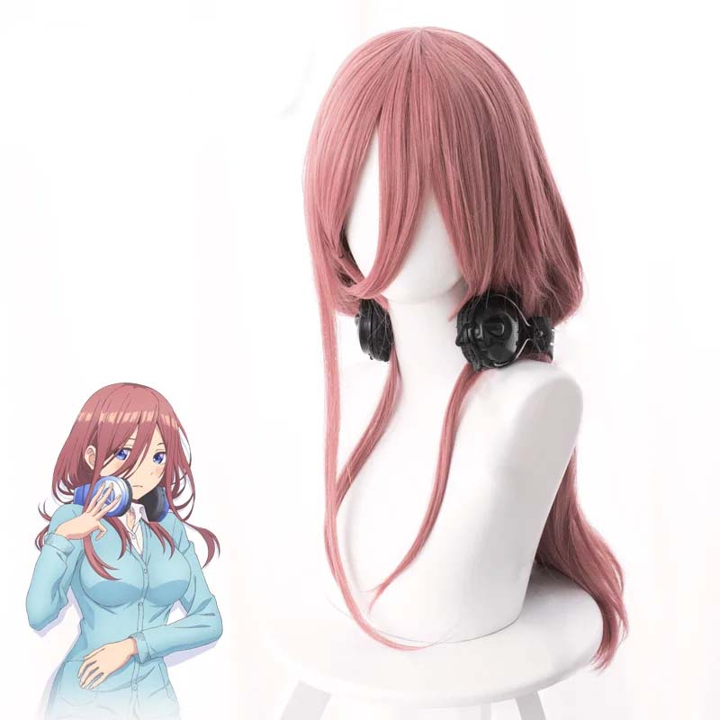 Dark Pink 50cm Heat Resistant  - Quintuplets Anime Cosplay ulasan dan harga