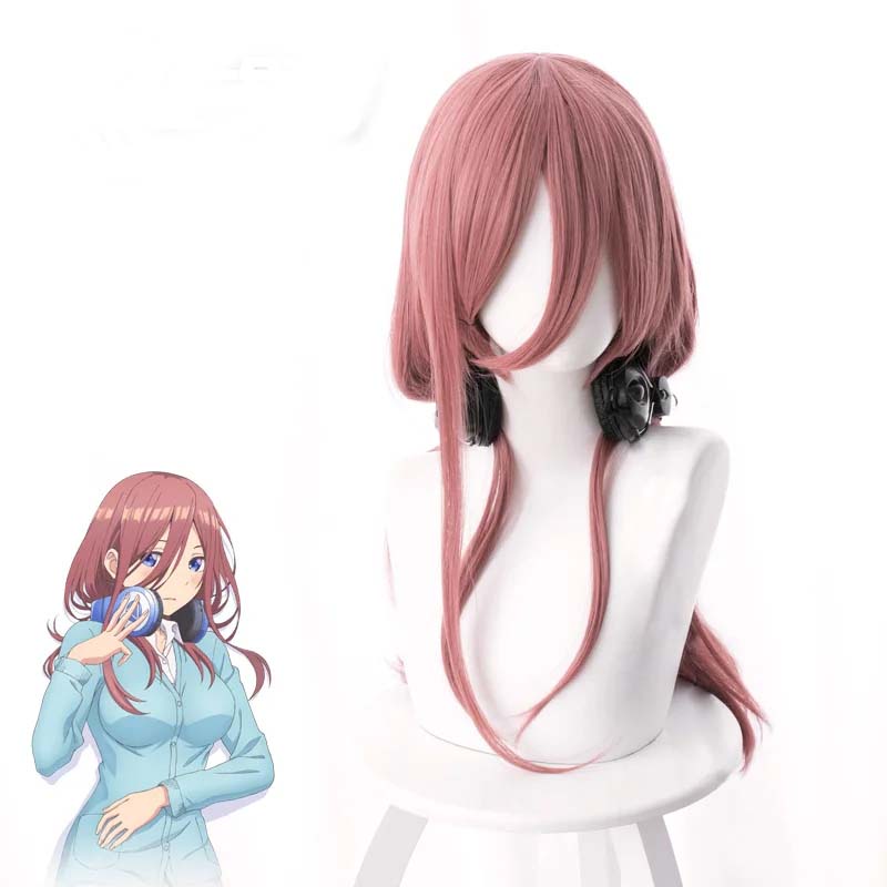 Dark Pink 50cm Heat Resistant  - Quintuplets Anime Cosplay ulasan dan harga