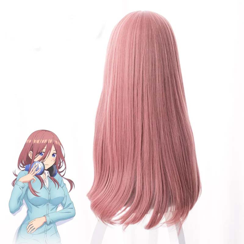 Dark Pink 50cm Heat Resistant  - Quintuplets Anime Cosplay ulasan dan harga